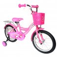 Gizmoo gyerek kerékpár - rózsaszín színben (összeszerelt)